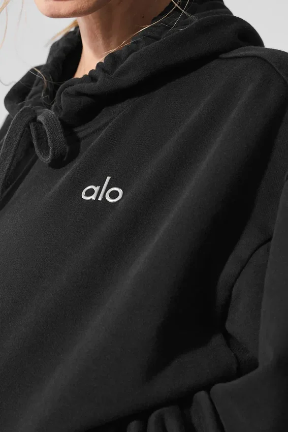 Sweat à capuche Accolade - Noir