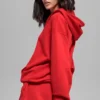 Sweat à capuche Accolade - Rouge vif