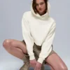 Sweat à capuche Bae - Ivoire