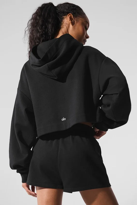 Sweat à capuche Bae - Noir