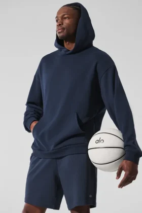 Sweat à capuche Chill - Bleu marine