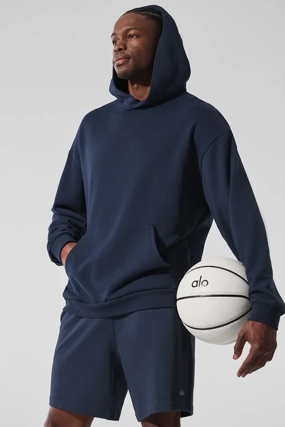 Sweat à capuche Chill - Bleu marine