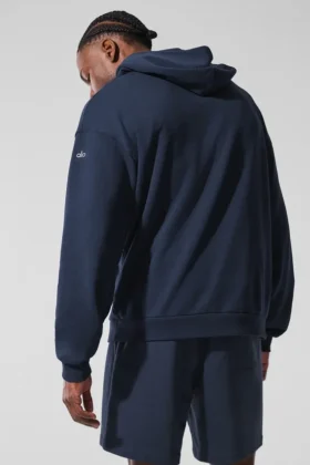 Sweat à capuche Chill – Bleu marine