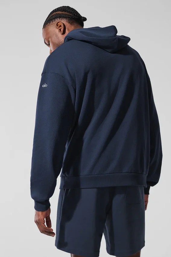 Sweat à capuche Chill - Bleu marine
