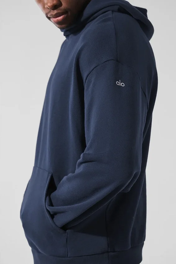 Sweat à capuche Chill - Bleu marine