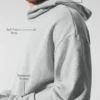 Sweat à capuche Chill - Gris chiné athlétique