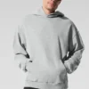 Sweat à capuche Chill - Gris chiné athlétique