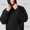Sweat à capuche Chill - Noir