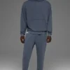 Sweat à capuche « Chill Vintage Wash » – Délavage Bluestone