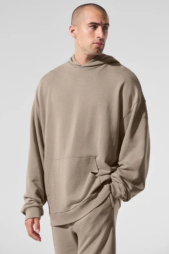 Sweat à capuche « Chill Vintage Wash » – Délavage « Gravel »