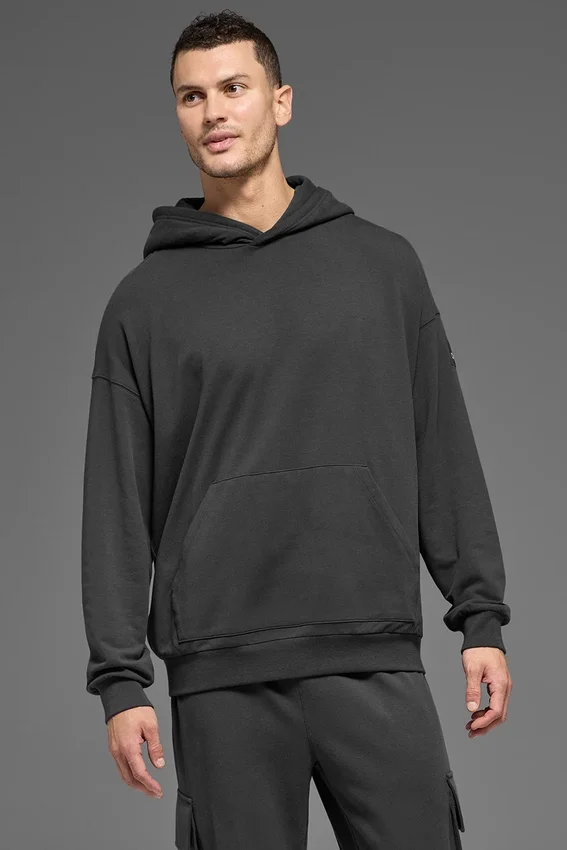 Sweat à capuche Double Take - Anthracite