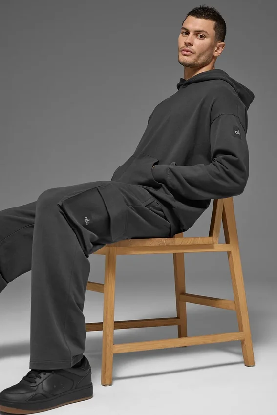 Sweat à capuche Double Take - Anthracite