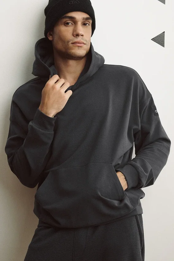 Sweat à capuche Double Take - Anthracite