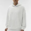Sweat à capuche Double Take - Blanc chiné