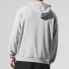 Sweat à capuche Double Take - Gris chiné athlétique