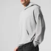 Sweat à capuche Double Take - Gris chiné athlétique