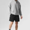 Sweat à capuche Double Take - Gris chiné athlétique