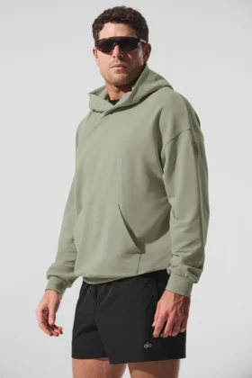 Sweat à capuche Double Take - Limestone