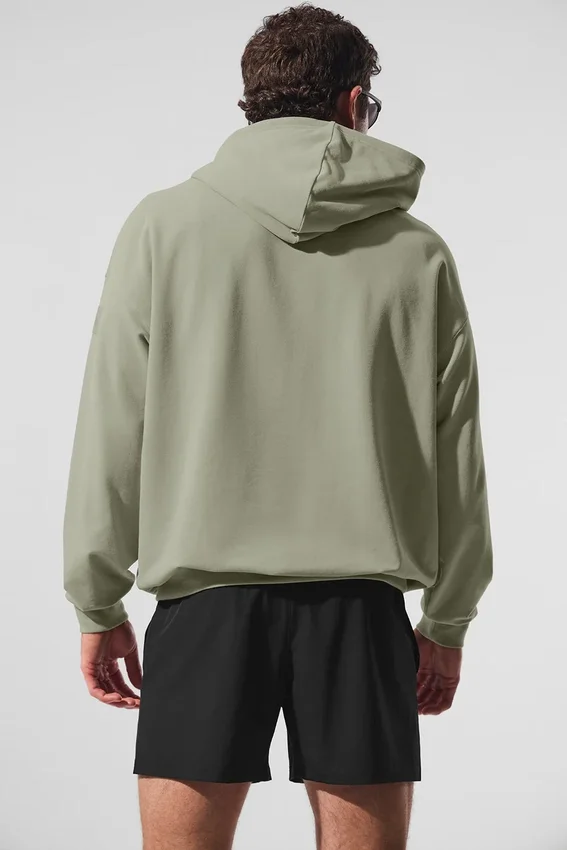 Sweat à capuche Double Take - Limestone