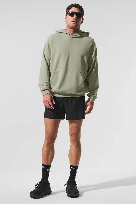 Sweat à capuche Double Take - Limestone