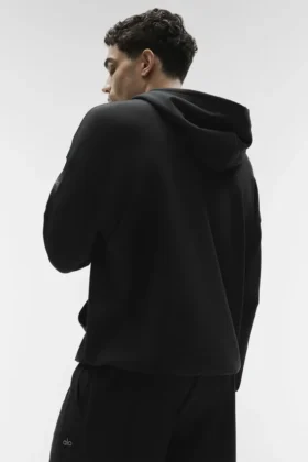 Sweat à capuche Double Take – Noir