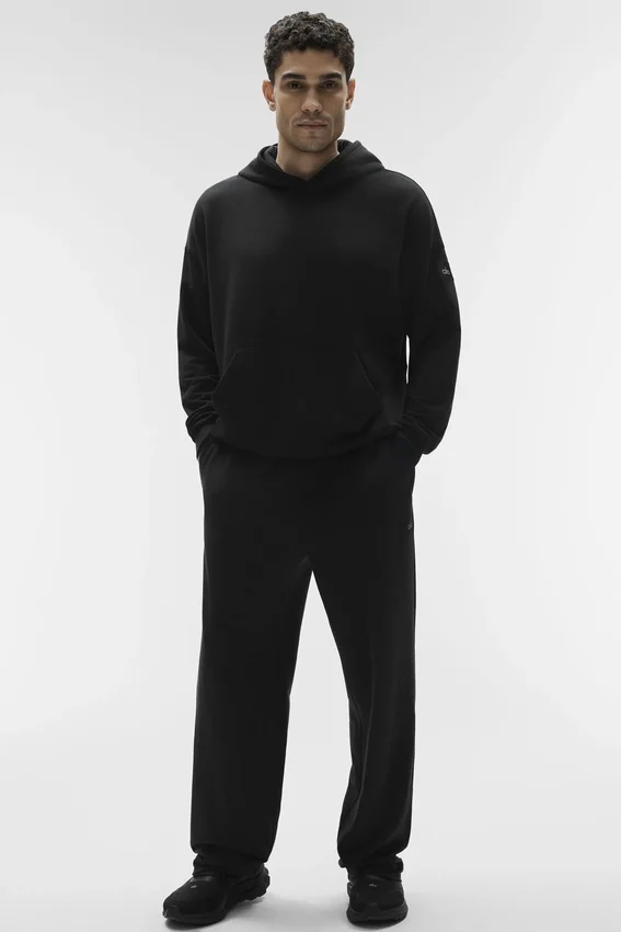 Sweat à capuche Double Take - Noir