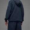 Sweat à capuche en maille Sports Club - Bleu marine
