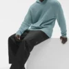 Sweat à capuche en maille texturée - Desert Sage