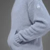 Sweat à capuche en maille texturée - Winter Frost