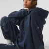 Sweat à capuche Make Waves - Bleu marine dégradé