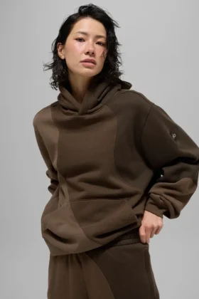 Sweat à capuche Make Waves - Espresso ton sur ton