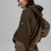 Sweat à capuche Make Waves - Espresso ton sur ton
