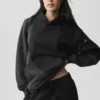 Sweat à capuche Make Waves - Noir vintage dégradé