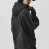 Sweat à capuche Make Waves - Noir vintage dégradé