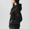 Sweat à capuche Make Waves - Noir vintage dégradé