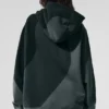 Sweat à capuche Make Waves - Vert charbon ton sur ton