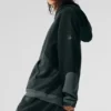 Sweat à capuche Make Waves - Vert charbon ton sur ton