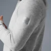 Sweat à capuche Micro Waffle Fast Break - Gris chiné athlétique
