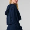 Sweat à capuche Muse - Bleu marine