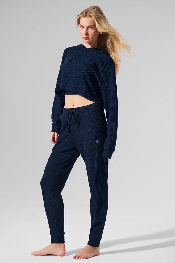 Sweat à capuche Muse - Bleu marine