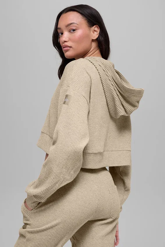 Sweat à capuche Muse - Gravel Heather