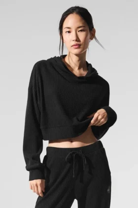 Sweat à capuche Muse - Noir