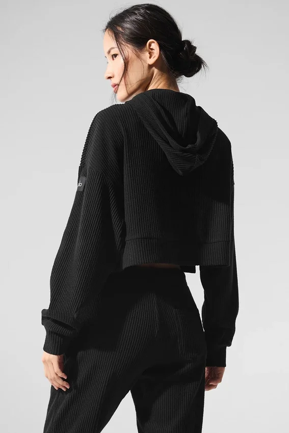Sweat à capuche Muse - Noir