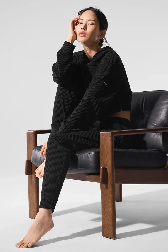 Sweat à capuche Muse - Noir
