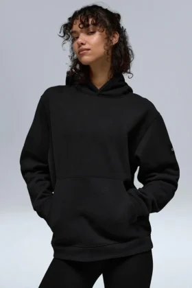 Sweat à capuche épais Renown - Noir