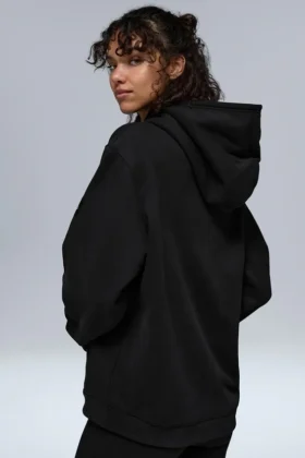 Sweat à capuche épais Renown – Noir