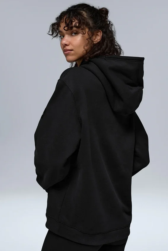 Sweat à capuche épais Renown - Noir
