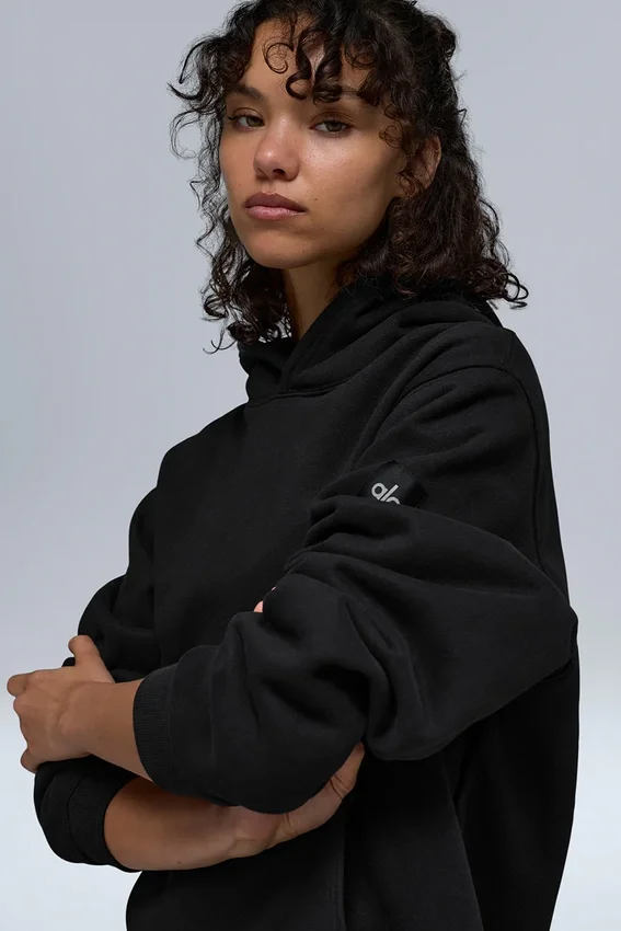 Sweat à capuche épais Renown - Noir