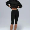 Sweat à capuche épais Renown - Noir