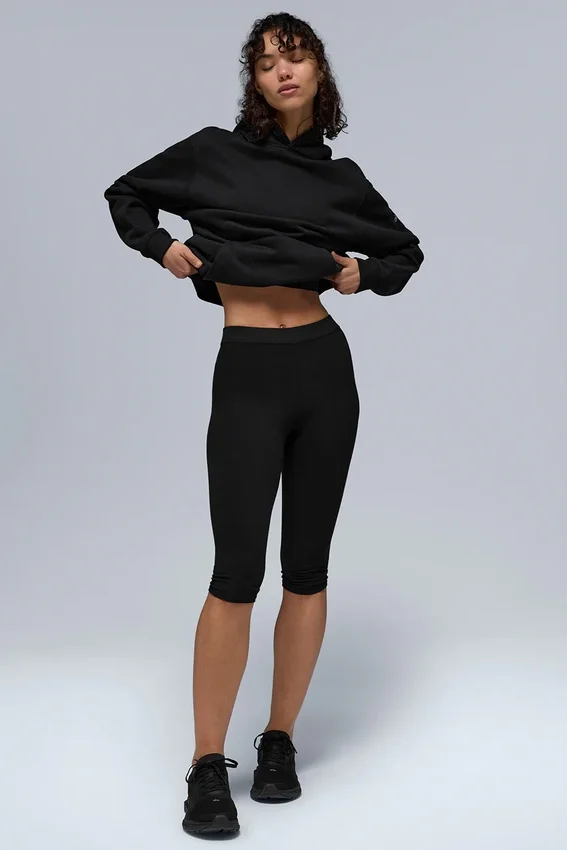 Sweat à capuche épais Renown - Noir